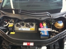 Motorraum eAudi A2