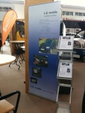 L.E. mobile booth at eCarTec